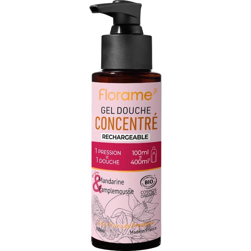 Florame Gel Ducha Concentrado Mandarina y Pomelo 100ml
