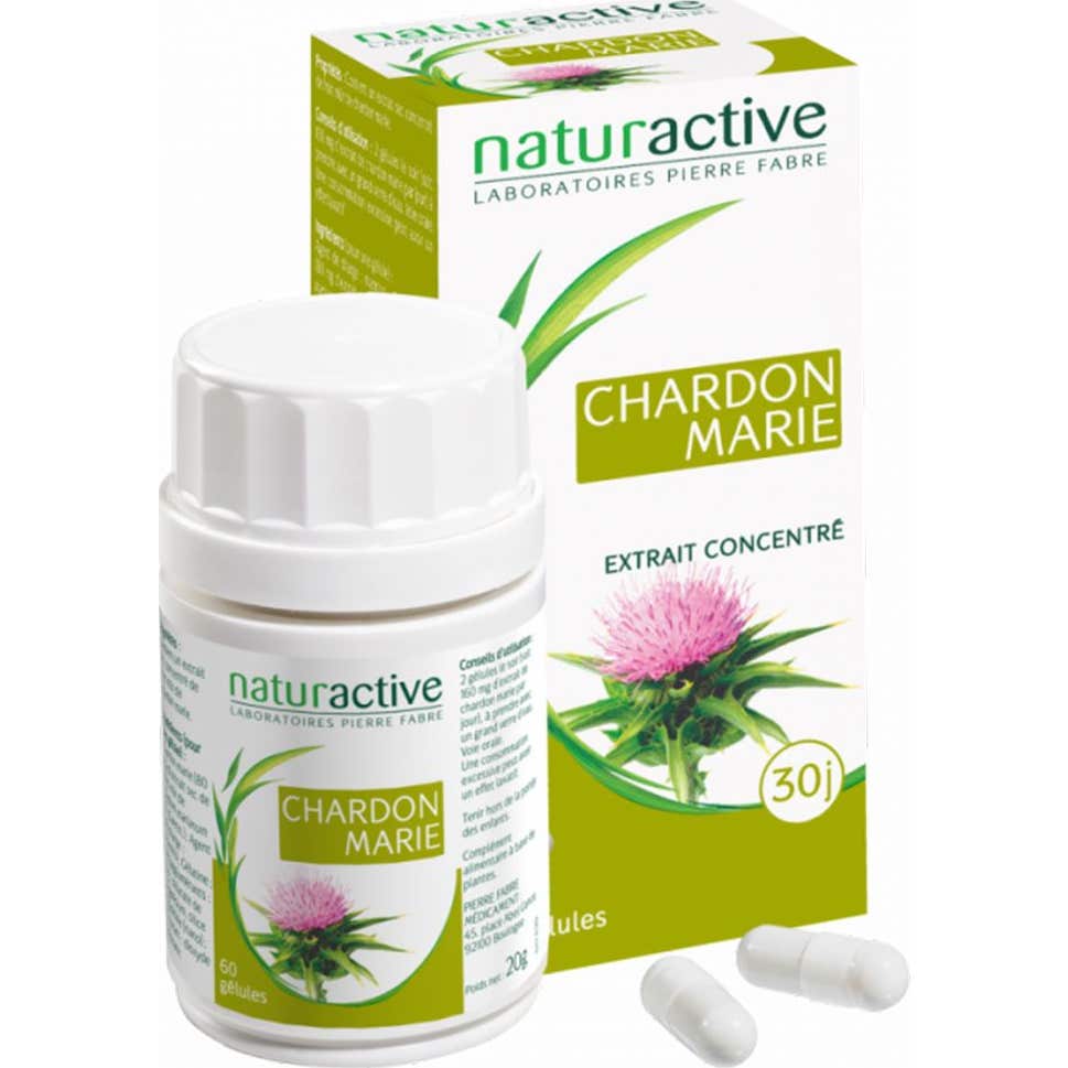 Cardo Lechoso Naturactivo 60 glules