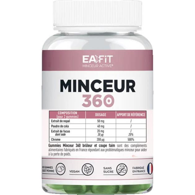 Eafit Adelgazante 360 Gummies 60 Uds