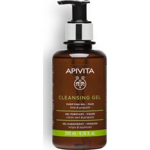 Apivita Cleansing gel Limpiador con Propóleo y Citricos 200 ml