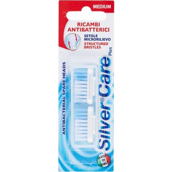 Perfetti Van Melle Silver Care Cabezal Medio Recambio 2 uds