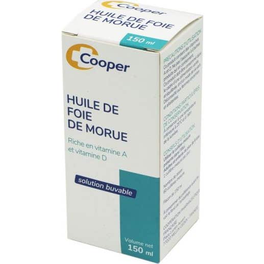 Aceite de Hígado de Bacalao Cooper150 ml