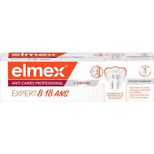 Elmex Pack Anti-Caries Professional +Ortho Expert 8-18 años 75ml