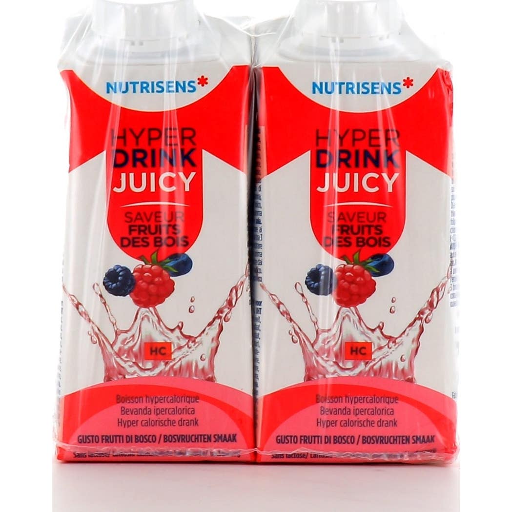 Nutrisens Hyperdrink Juicy Frutos Rojos 4x200ml | Natural Doctor