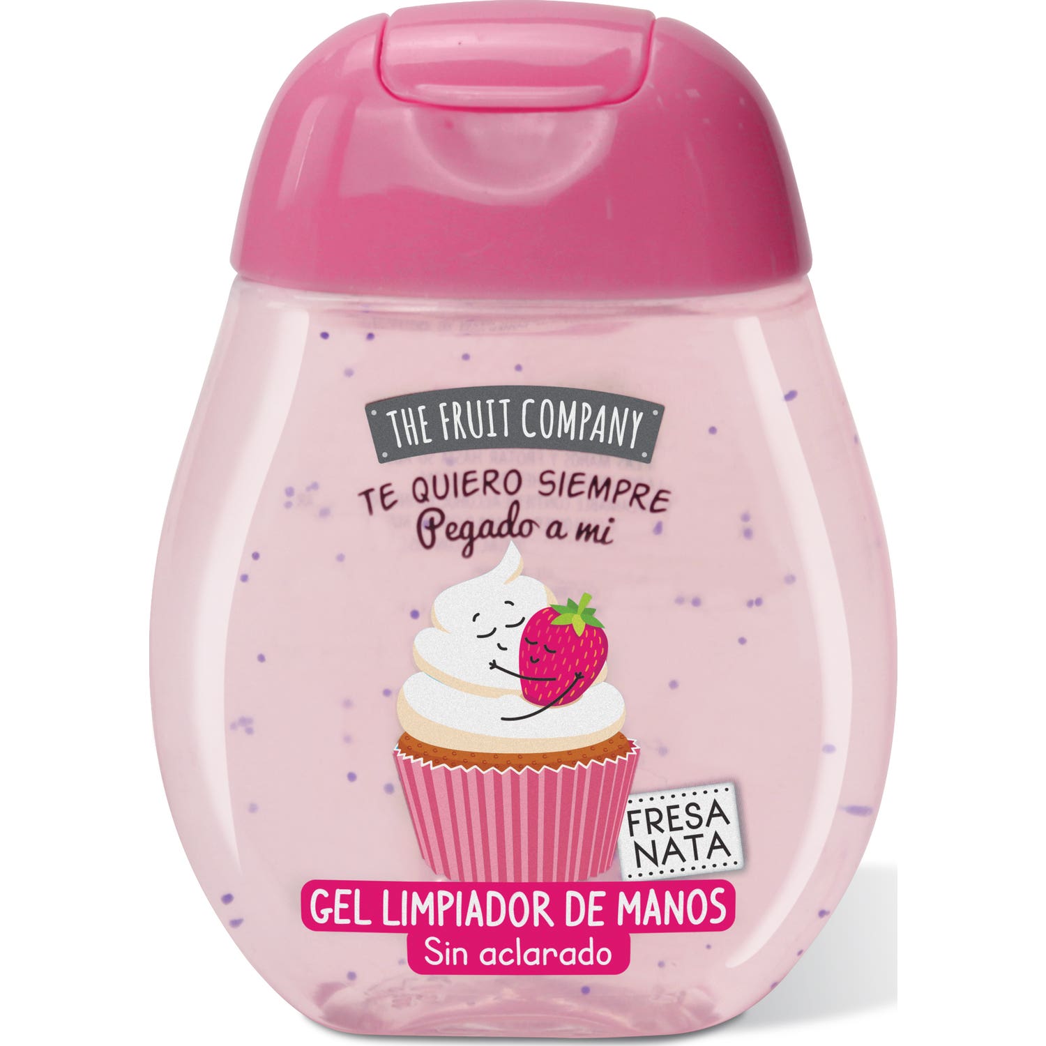 The Fruit Company Gel Limpiador de Manos Fresa y Nata 45ml