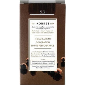 Korres Color Arg Chatain Dore 5.3