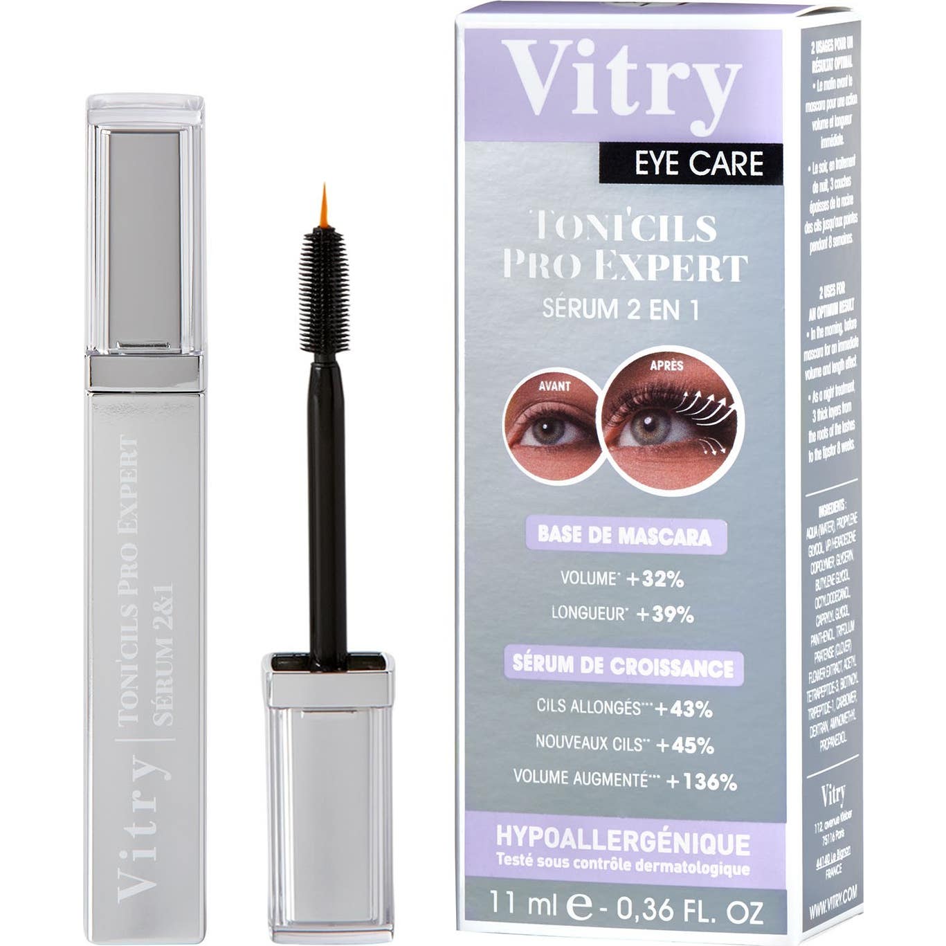 'Vitry Toni''Cils Pro Expert Serum de Pestañas 2 en 1 11ml'