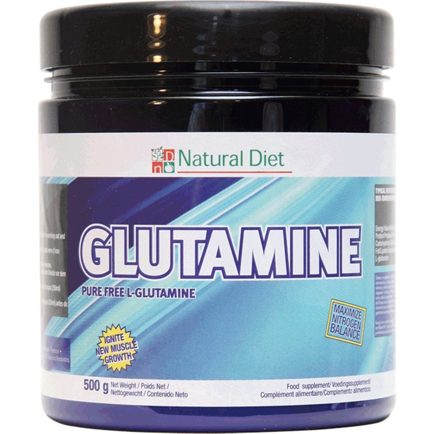 Natural Diet Glutamine 500gr