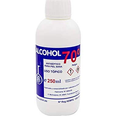 Bohm Alcohol 70º 250 ml