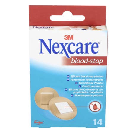 Nexcare Blood Stop Apósitos Redondos 30x22,5mm