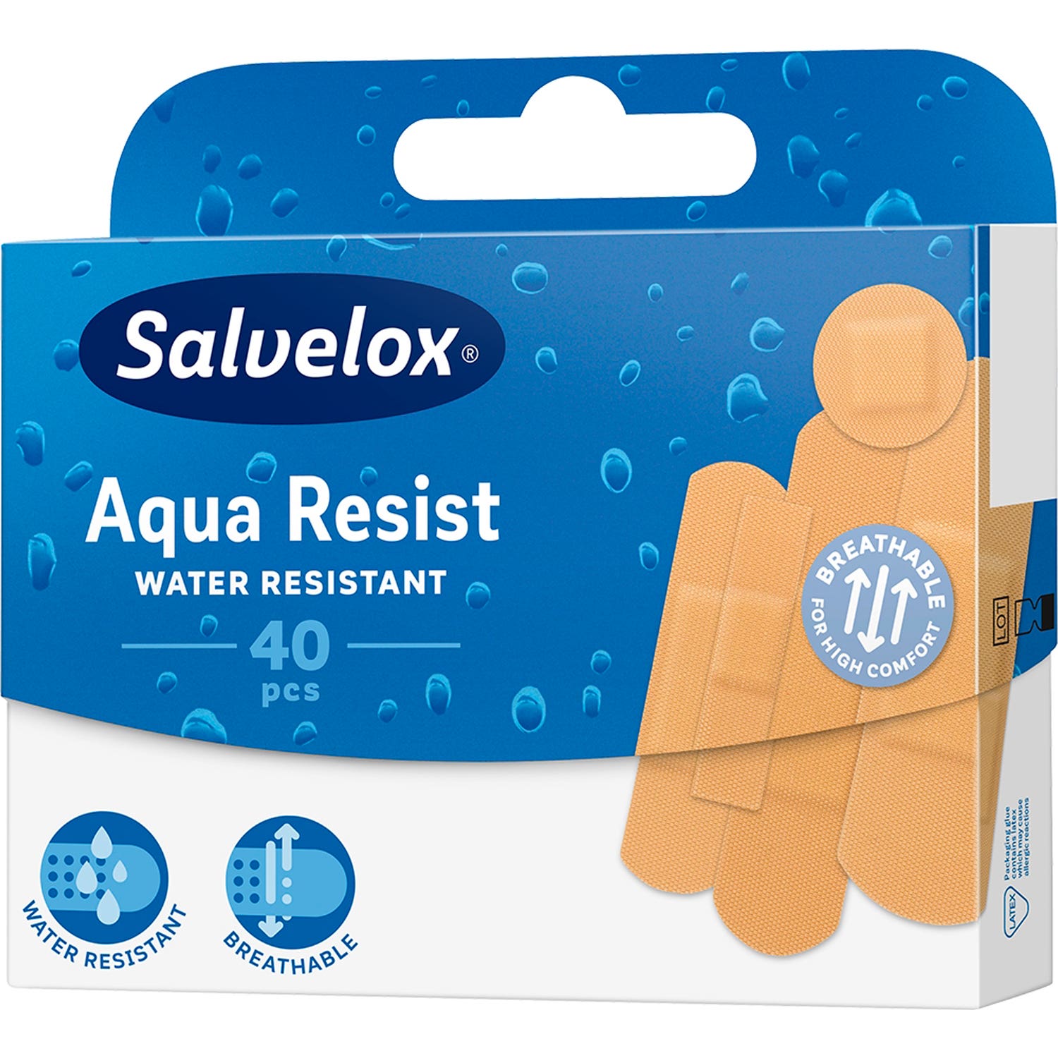 Salvelox Aqua Resist apósitos talla grande 40uds