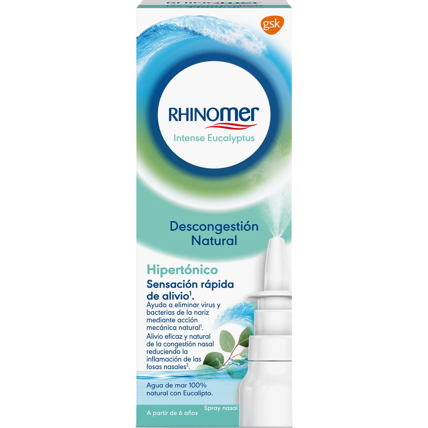Rhinomer Intense Eucalyptus Spray Nasal 20ml