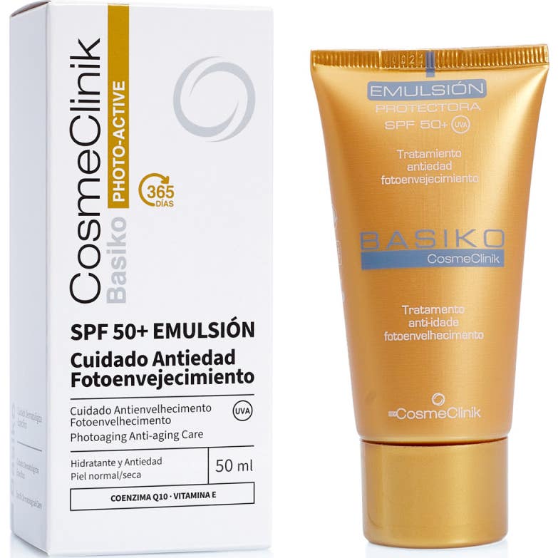 Basiko Sun Emulsión SPF50+ 50ml