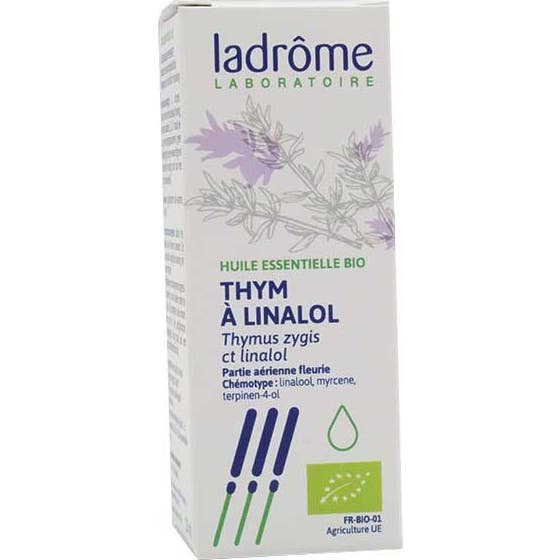 Ladrôme Huile Essentielle Thym Linalol 10 ml