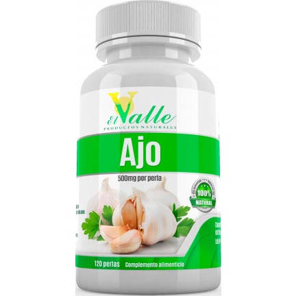 El Valle Aceite de Ajo 500 mg 120 caps