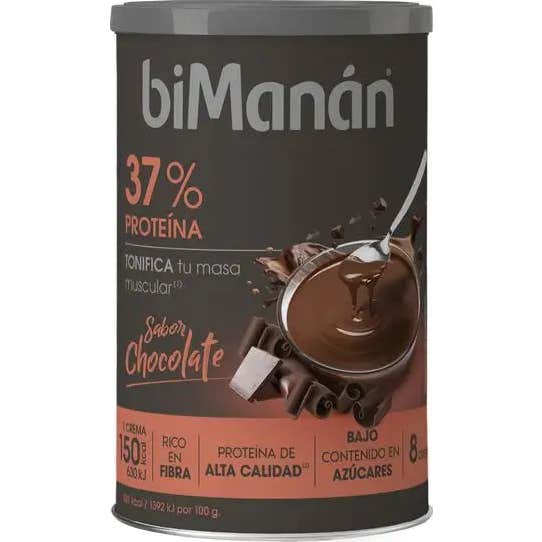 Bimanán Crema Proteína Sabor Chocolate 8 Cremas