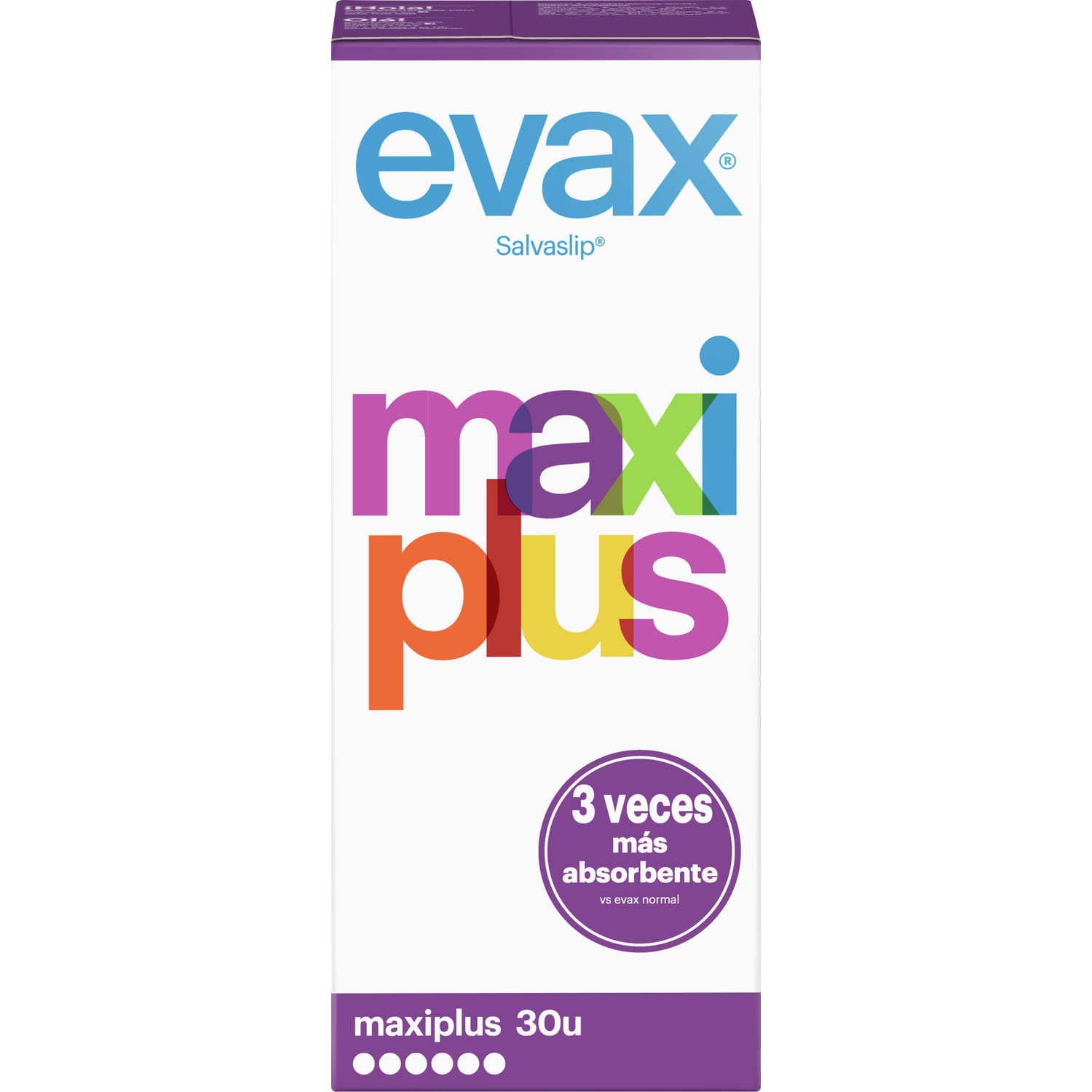 Evax Protegeslip Maxi Plus 30uds