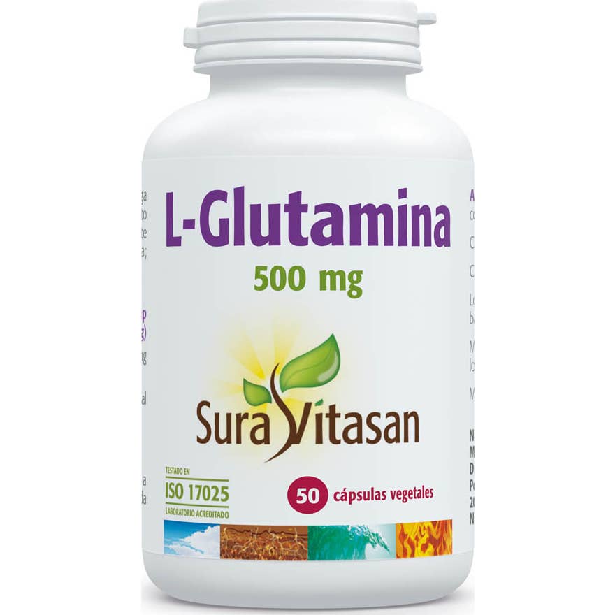 Sura Vitasan Glutamina 500 mg 50 caps