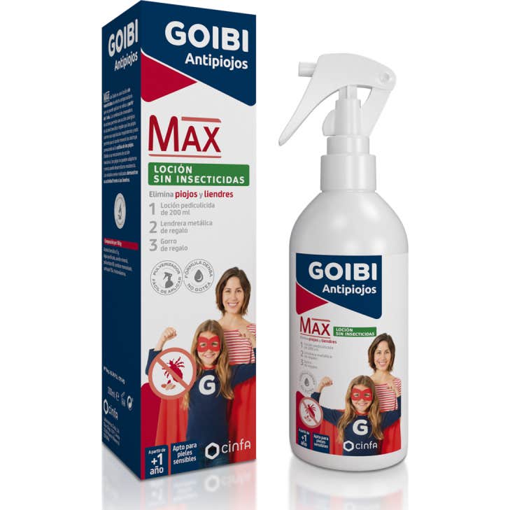 Goibi Antipiojos Max Loción Sin Insecticidas 200ml