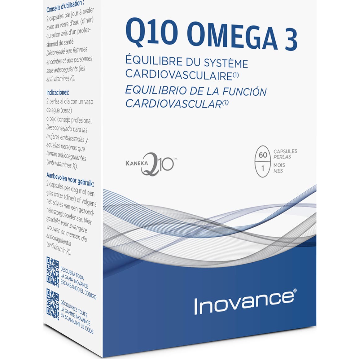 Inovance Q10 Omega 3 60 perlas
