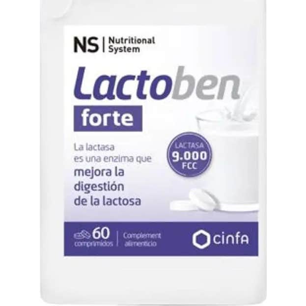 Nutritional System Digestconfort Lactoben Forte 60 Comprimidos - Imagen 3