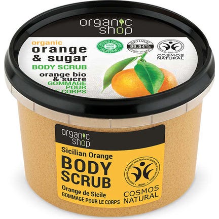 Organic Shop Exfoliante Corporal Naranja Siciliana 250 ml