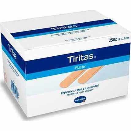 Hartmann Tiritas Plastic 19x72 mm 250 uds