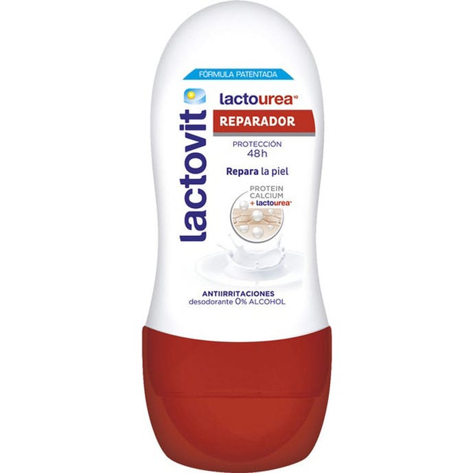 Lactovit Desodorante Lactourea Roll-On Rojo 50ml