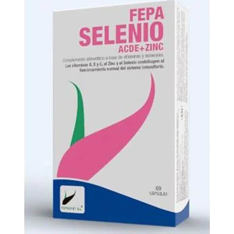 Fepadiet Fepa-Selenio Acde + Zinc 200 Ug 60 Caps