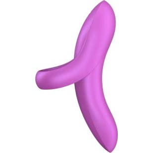 Satisfyer Bold Lover Thimble Vibrator Pink 1ud