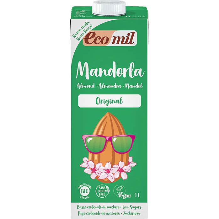 Ecomil Leche Ecológica de Almendra Original 1 L