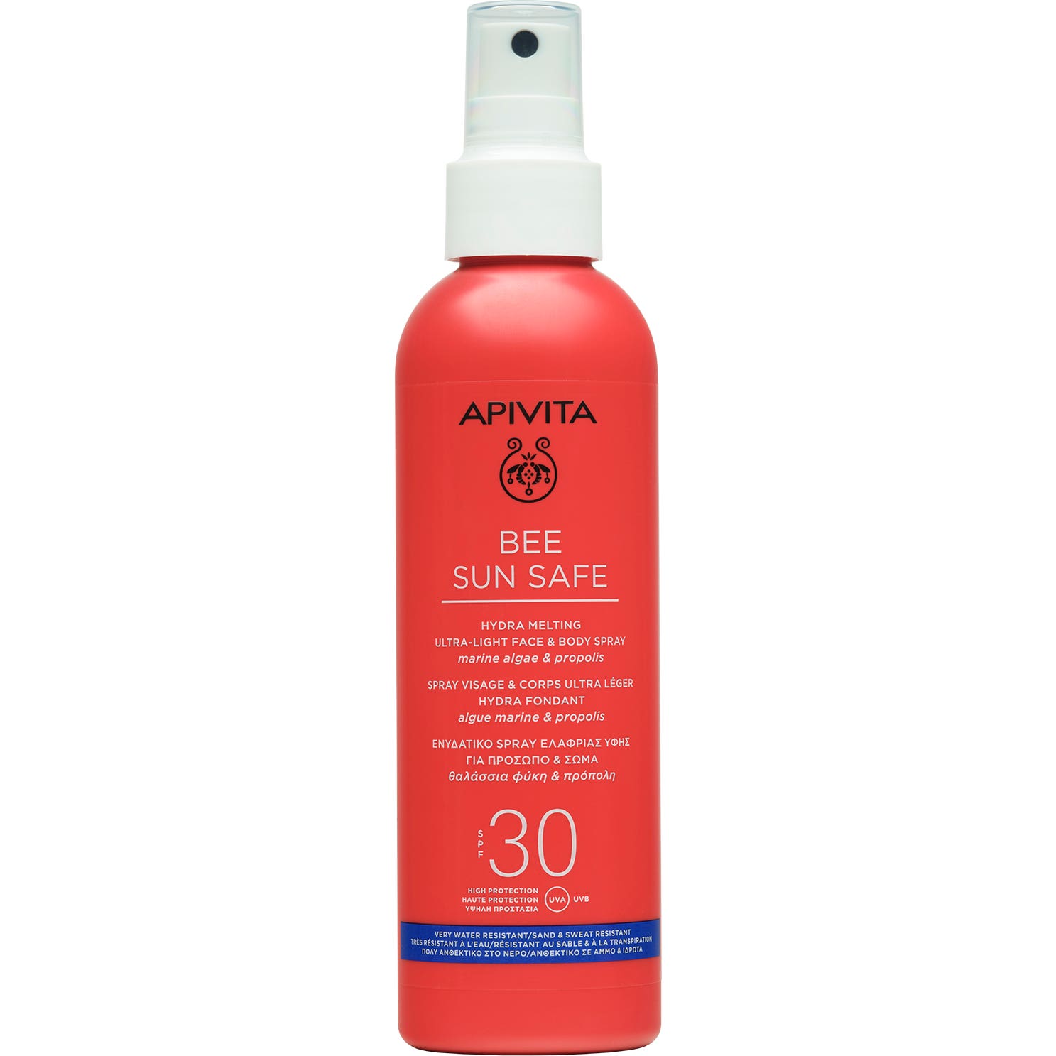 Apivita Bee Sun Safe Spray Hydra Melting Ultra Ligero Facial & Corporal SPF30 200ml