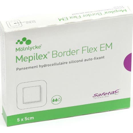 Mepilex Flex Edge Em 5X5Cm 10