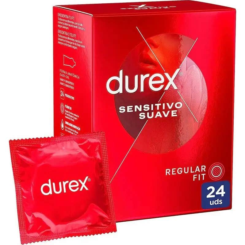 Durex Sensitivo Suave Preservativos 24uds