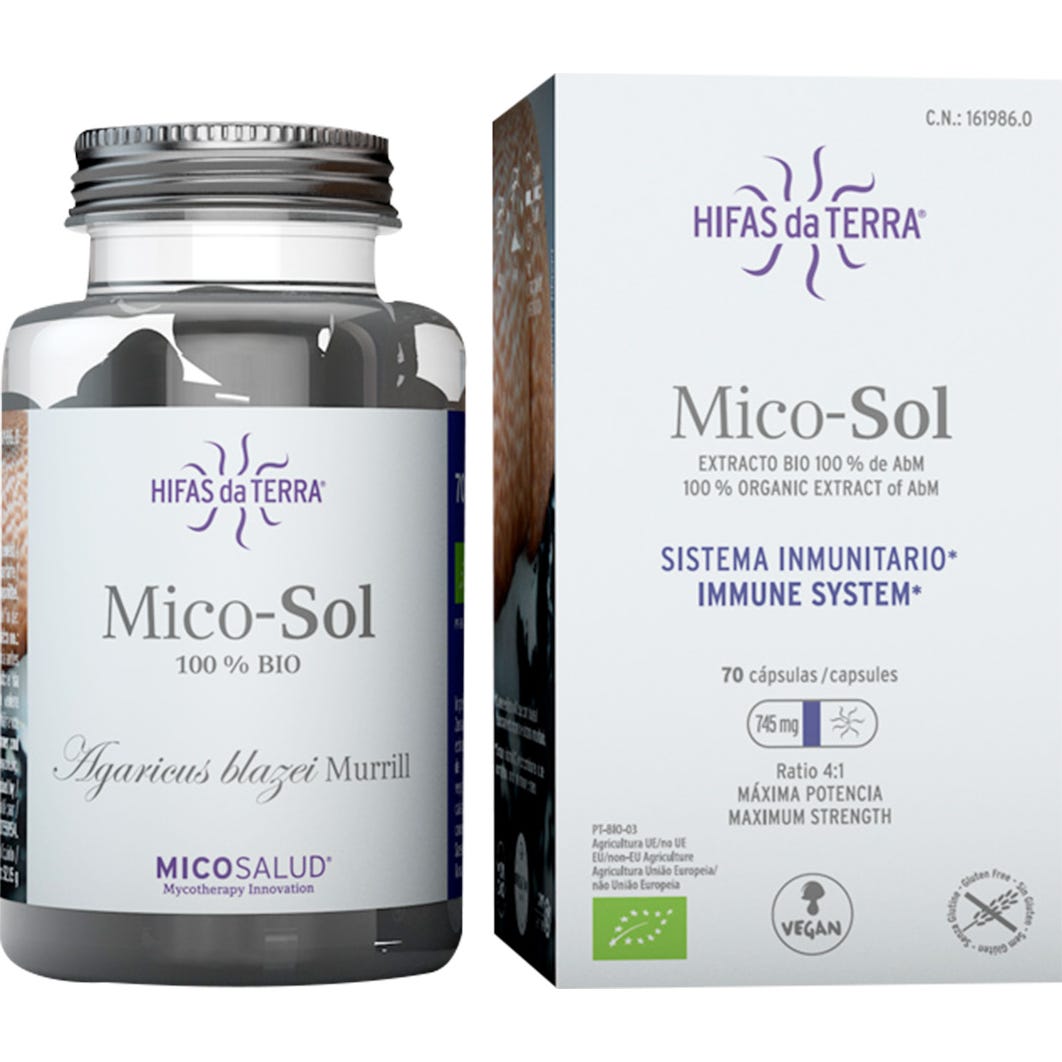 Hifas da Terra Mico-Sol 70caps