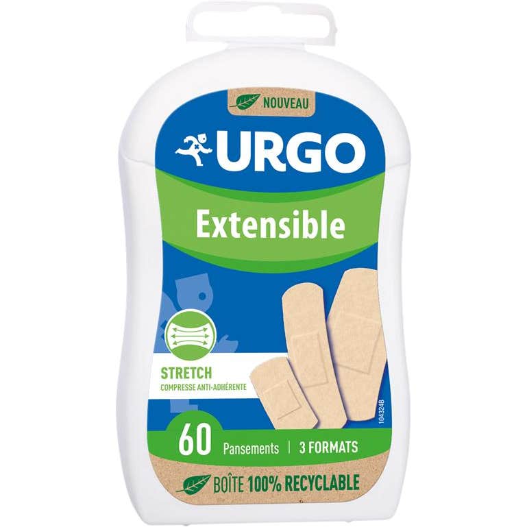 Vendas elásticas Urgo 60 por caja