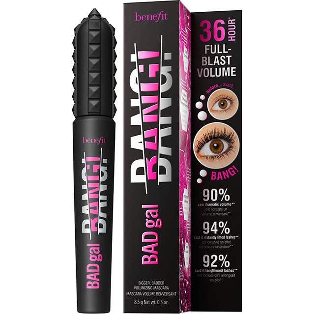 Joom Benefit Unisex Negro Badgal Bang! Máscara De Volumen - # Intenso - Imagen 3
