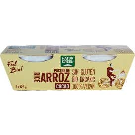Naturgreen Postre Ecológico de Arroz y Cacao (2x125 G)