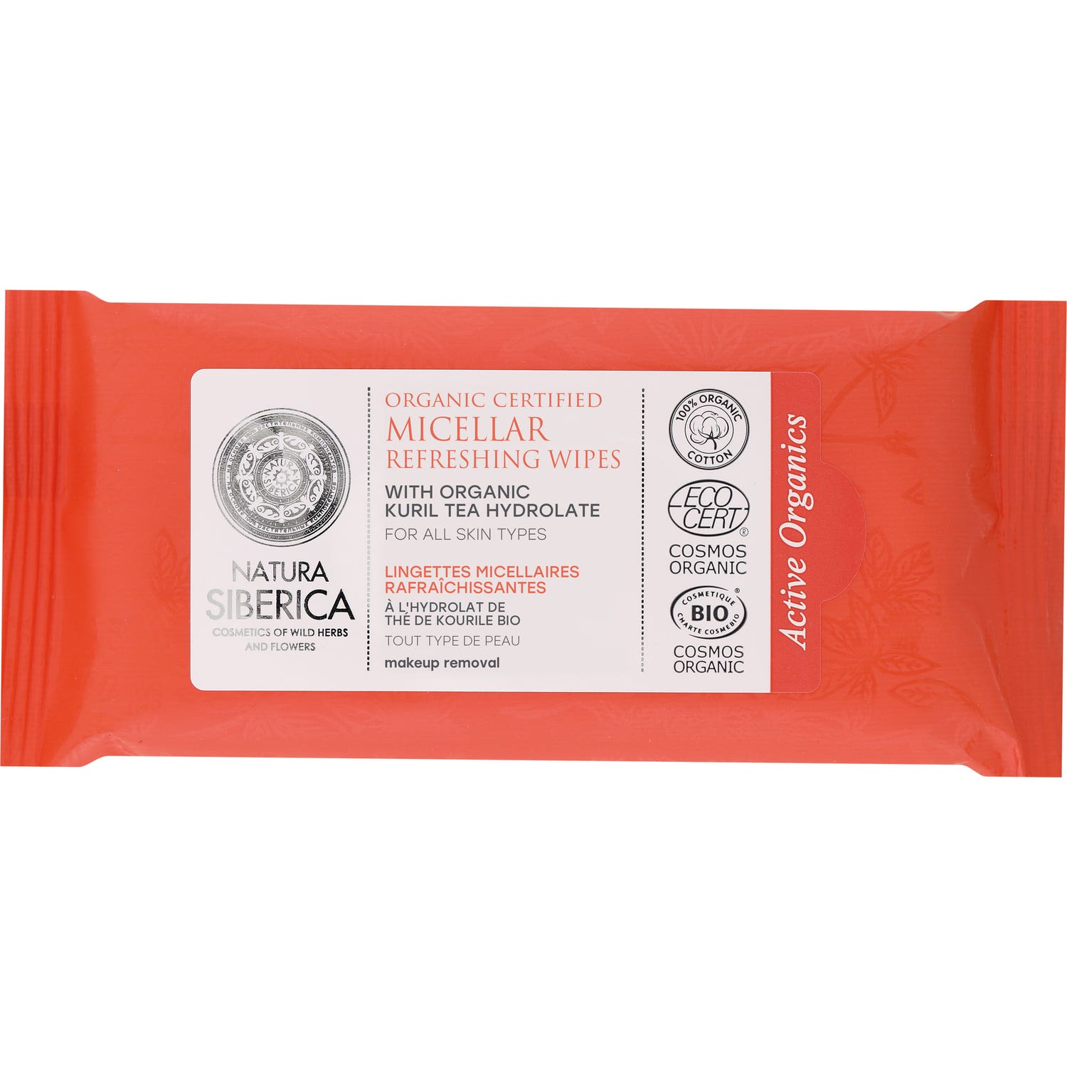 Natura Siberica Toallitas Micelares Refrescantes 20uds