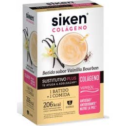 Siken Batido Sustitutivo Colágeno y Sabor a Vainilla 6 Sobres