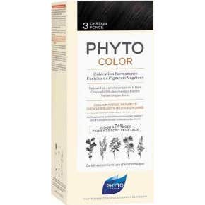 Phyto PhytoColor Coloración Permanente Nº3 Castaño Oscuro 1 ud