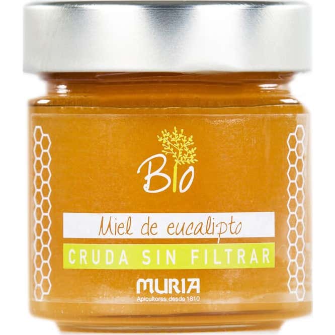 Muria Bio Tarro Miel Alta Montaña Cruda sin Filtrar Eco 320 g