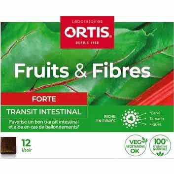 Ortis Frutas&Fibras Forte 12 Cubos