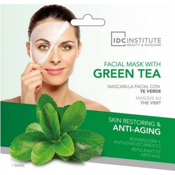 IDC Institute Mascarilla Facial Té Verde Antiedad 1 ud