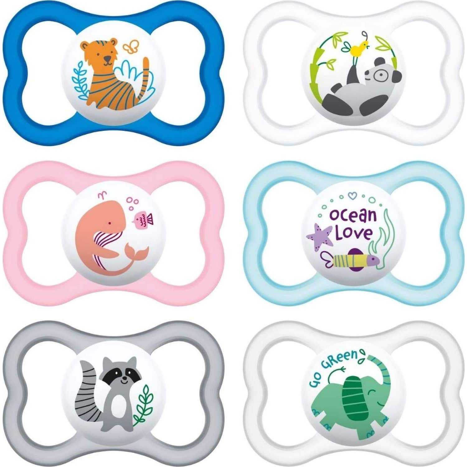 MAM Succette Supreme 6+ Meses Silicone 2uds