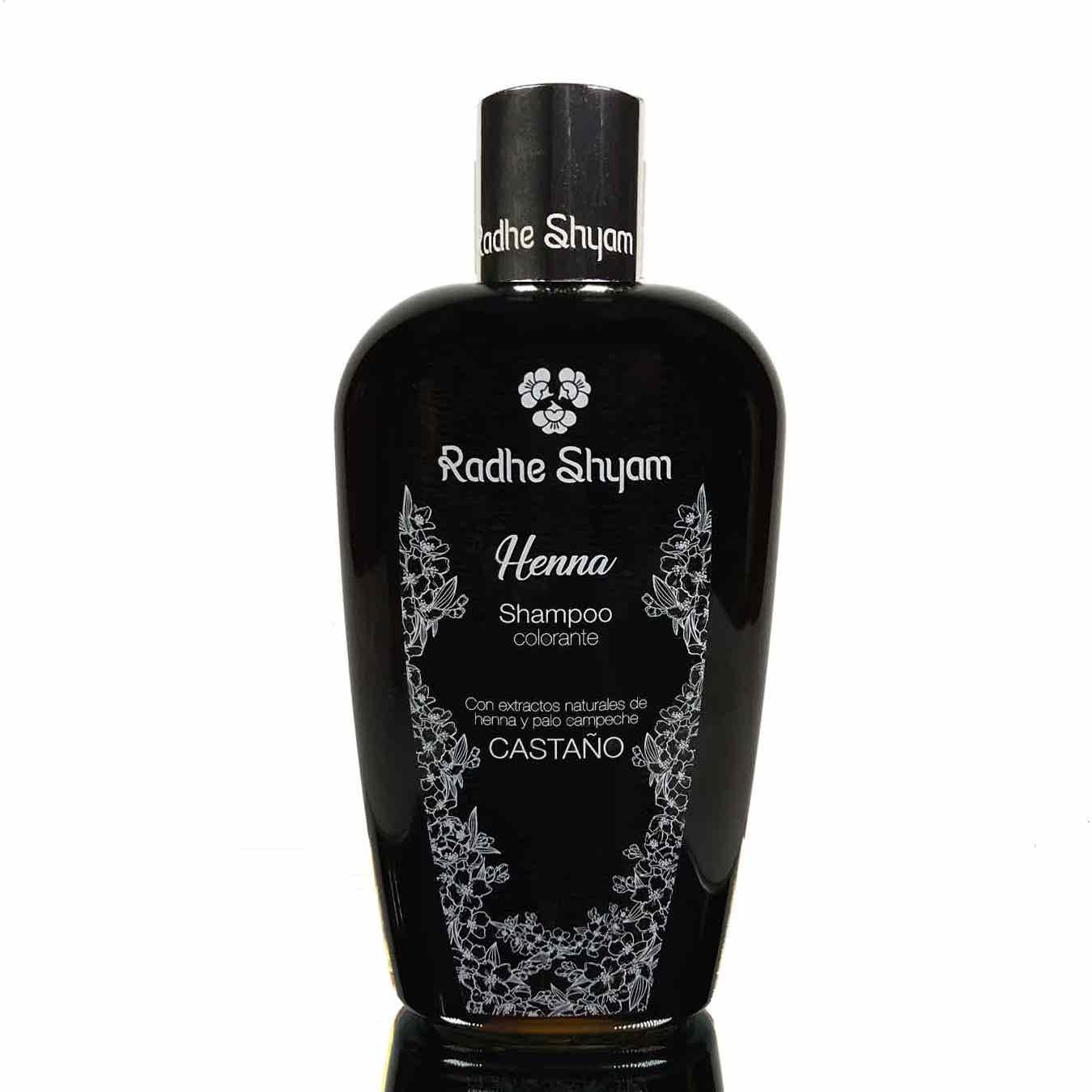 Radhe Shyam Champu Colorante Castaño