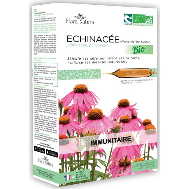 Flora Natura Equinácea Bio 20x15 ml