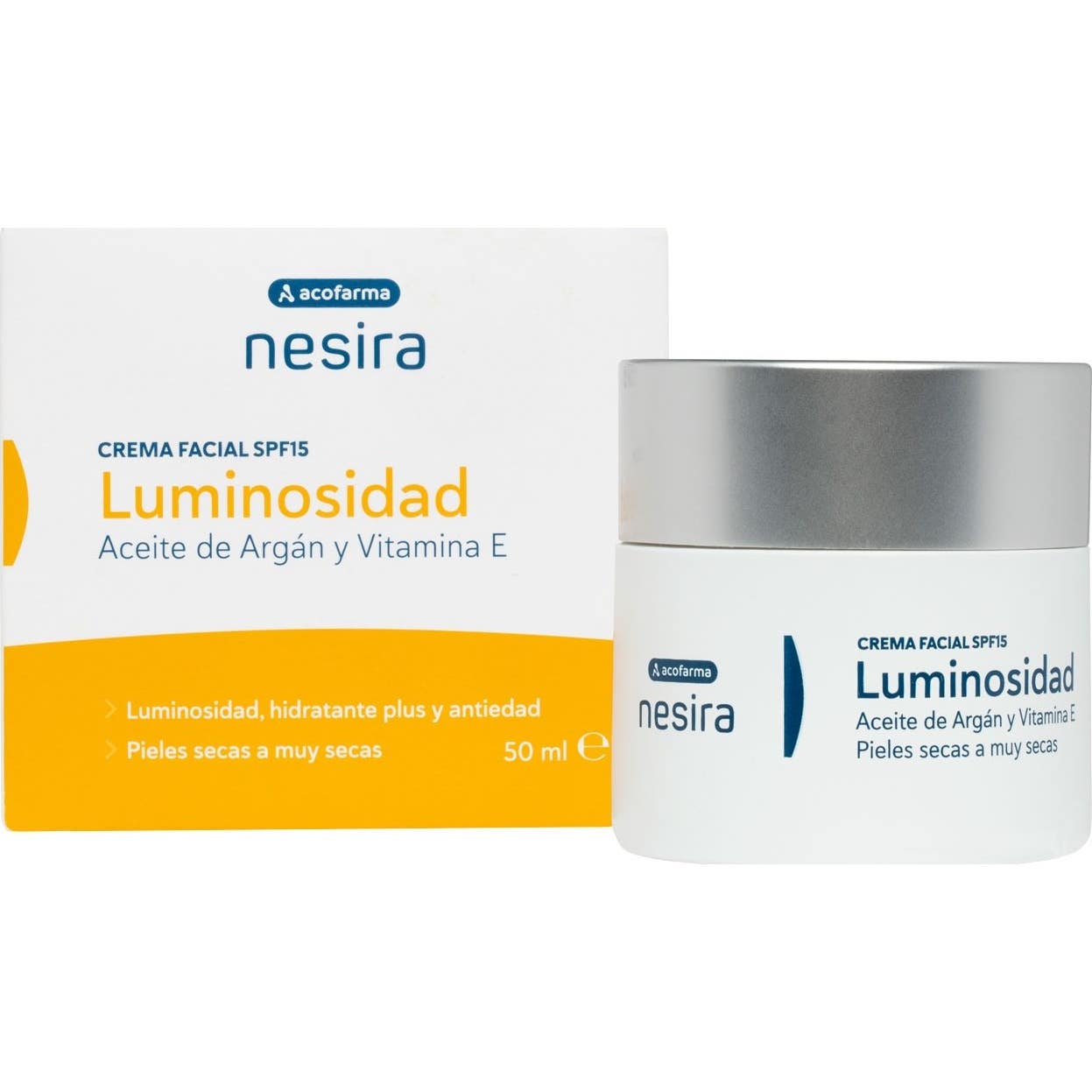 Nesira Crema facial Luminosidad SPF15 50ml