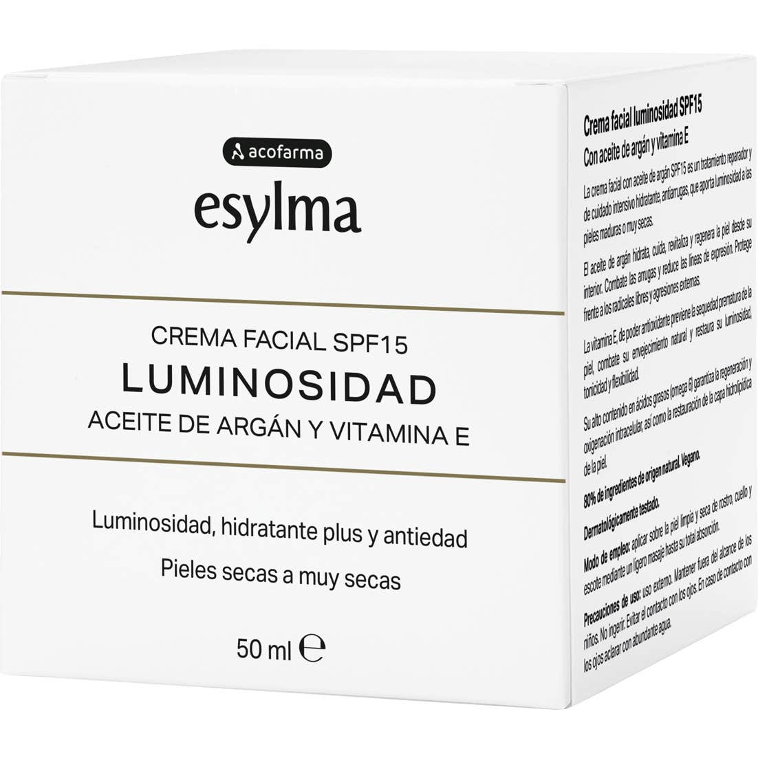 Acofarma Esylma Crema facial Luminosidad SPF15