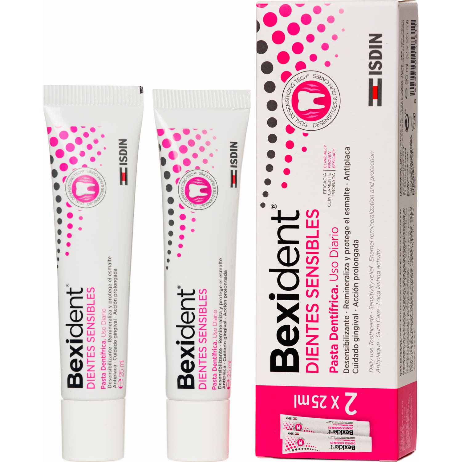 Bexident Dientes Sensibles Pasta Dentífrica 2x25ml